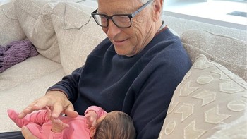 Bill Gates pun juga tentu sangat gembira. Aku tidak sabar melihatmu menjelajahi dunia, tulisnya. Foto: Instagram