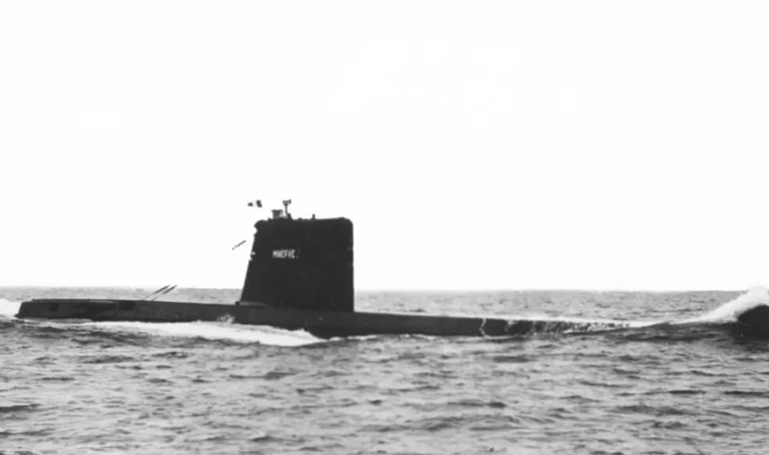 Empat kapal selam tenggelam di tahun  1968
