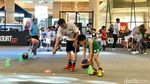 Gemasnya Anak-anak Latihan Basket di Dalam Mal Jakarta