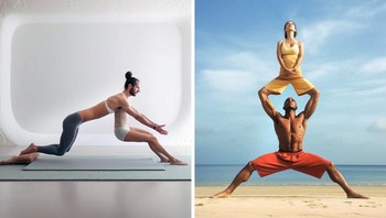 Saat meminta AI membuat foto yoga. Foto: Boredpanda