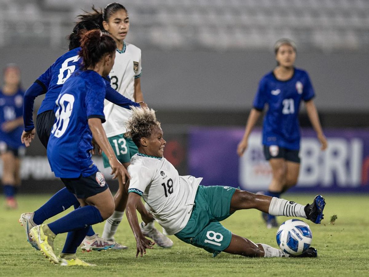 Sepakbola Wanita Indonesia vs Singapura