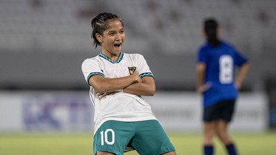 Mantap! Timnas Wanita Indonesia Bantai Kamboja