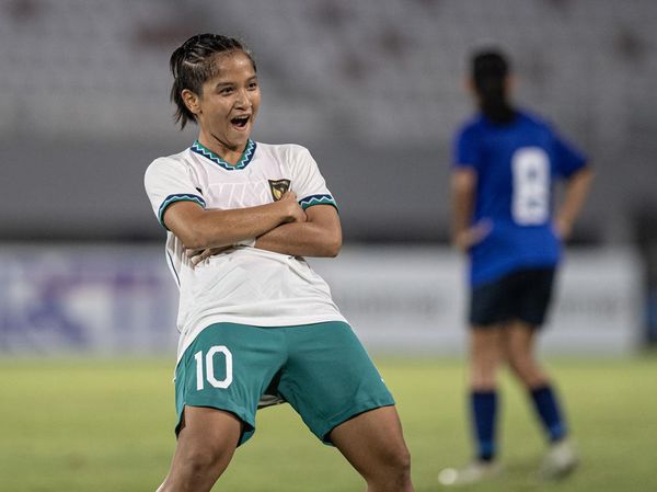 Mantap! Timnas Wanita Indonesia Bantai Kamboja