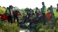 Diketahui, bus Agra Mas tersebut merupakan jurusan Jakarta-Semarang.