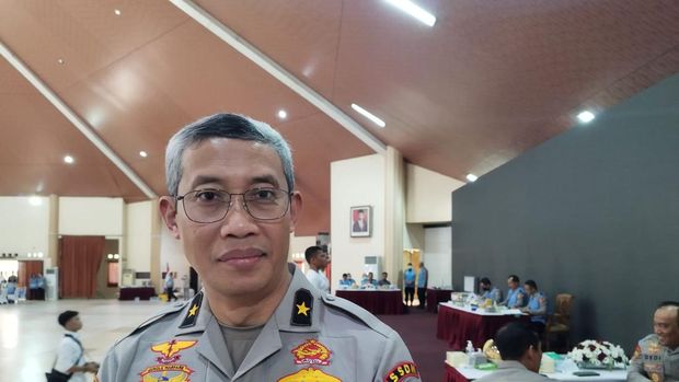 Kepala Biro Pengendalian Personel (Kabag Dalpers) SSDM Polri, Brigjen Nurworo Danang di Gedung Serbaguna Akpol, Semarang.