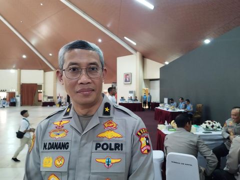 Kepala Biro Pengendalian Personel (Kabag Dalpers) SSDM Polri, Brigjen Nurworo Danang di Gedung Serbaguna Akpol, Semarang.