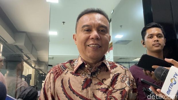 Ketua Harian Gerindra Dasco. (Frida Cynthia Anggrainy/detikcom).