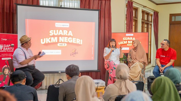 Komitmen Mendukung UKM di Pasar Online Ninja Express menawarkan creative business solutions untuk para pelaku UKM demi memperluas pasar online.
