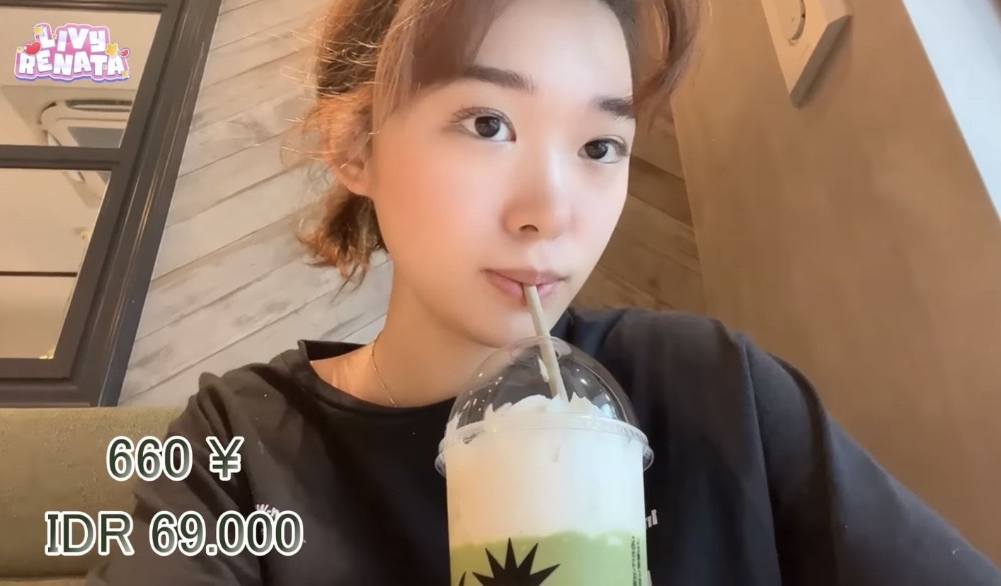 Pengeluaran Livy Renata dalam sehari di Jepang