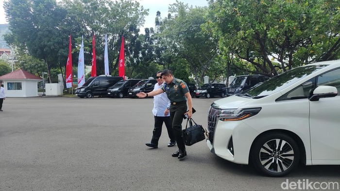 Menhan RI Prabowo Subianto. (Marlinda Oktavia Erwanti/detikcom).