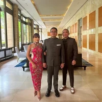 “Mulia Hotel Bali! Acara Sangjit Tunangan Anak Fritz SH LLB,” tulis Hotman Paris Hutapea dalam salah satu unggahannya di Instagram. Foto: Dok. Instagram Hotman Paris