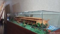 Salah satunya adalah diorama dari bahtera Nuh. Bahtera Nuh merupakan cerita dari perjuangan Nuh yang membuat kapal besar untuk mengangkut penduduk serta para hewan agar selamat dari air bah. (Weka Kanaka/detikcom)
