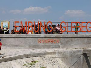 Antisipasi Kekeringan, Ganjar Tinjau Pembangunan Embung di Rembang