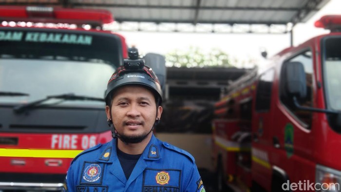 Reza Dwi Firdaus, petugas Damkar Majalengka