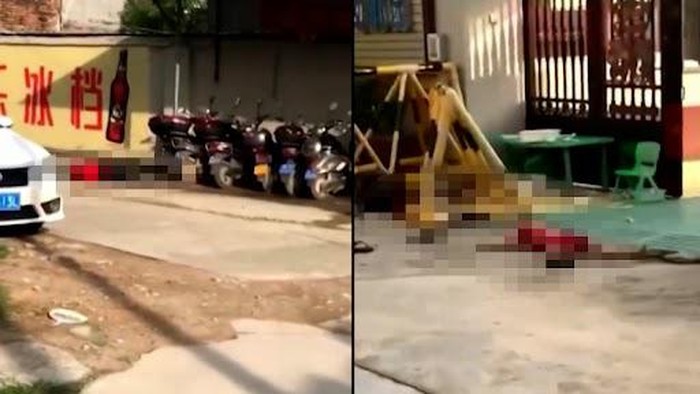 Seorang pria berumur 25 tahun menyerang taman kanak-kanak di Provinsi Guangdong, China, pada Senin (10/7) pagi waktu setempat.