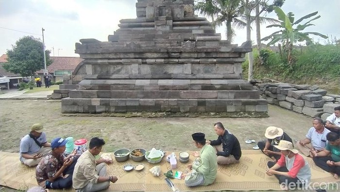 Situs Candi Lumbung, Magelang, yang akan dipindahkan dari Sawangan ke Dukun, Senin (10/7/2023).