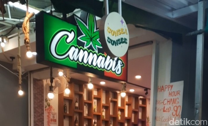 Toko ganja di Thailand