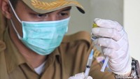 Sedikitnya 120 dosis vaksin rabies disebar untuk hewan peliharaan di tempat ini.  