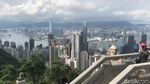 Menikmati Deretan Pencakar Langit Hong Kong dari Puncak Victoria