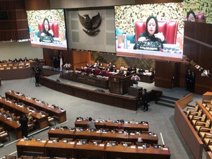 Rapat Paripurna, DPR Terima Surpres Revisi UU Ibu Kota Nusantara