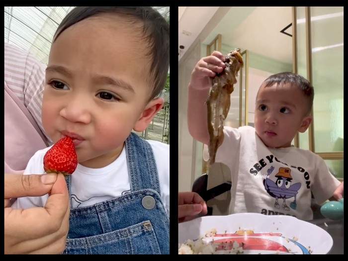 5 Momen Makan Rayyanza ‘Cipung’ yang Viral, Bikin Ngiler!