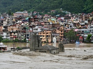 Banjir Bandang Landa India, 91 Orang Tewas-Ratusan Lainnya Dievakuasi