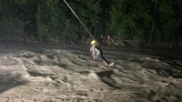 Banjir merendam sejumlah wilayah usai hujan lebat mengguyur India sejak akhir pekan lalu. (NDRF via AP)  