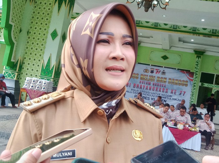 Bupati Klaten Sri Mulyani