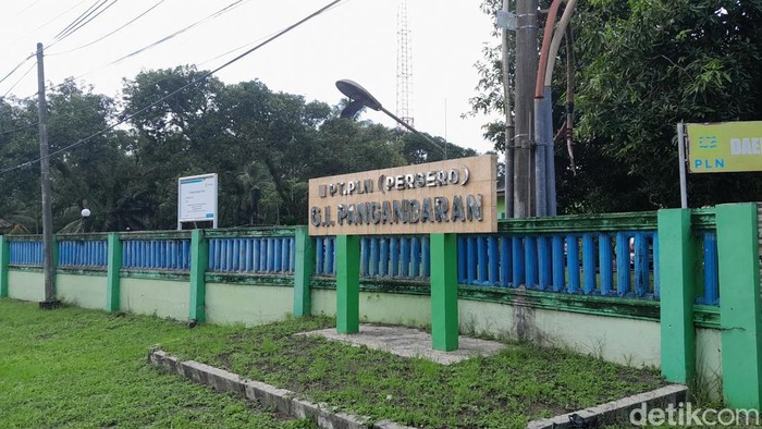 Gardu PLN Pangandaran.
