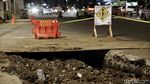 Perbaikan Gorong-gorong di Jalan KH Abdullah Syafei Terus Dikebut