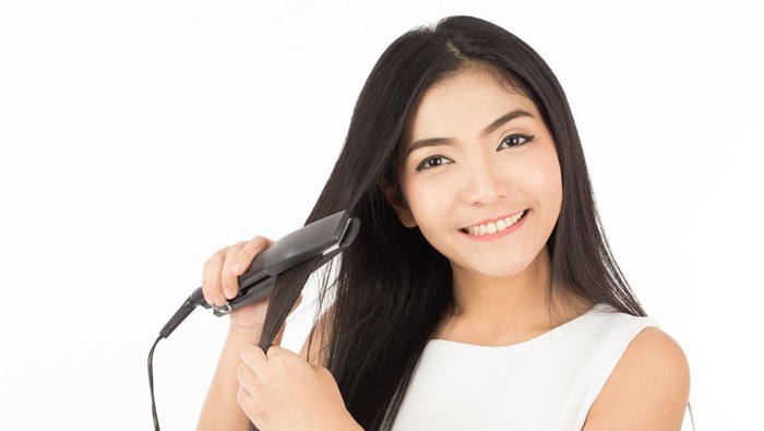 Ilustrasi Smoothing Rambut