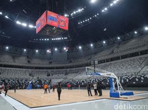 Meriahkan Peresmian Indonesia Arena, Sejumlah Artis Tanding Basket