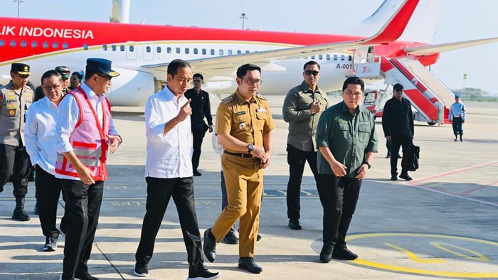 Jokowi Tinjau Pasar hingga Resmikan Tol Cisumdawu di Jabar Hari Ini. (Laily Rachev/Biro Pers Sekretariat Presiden)