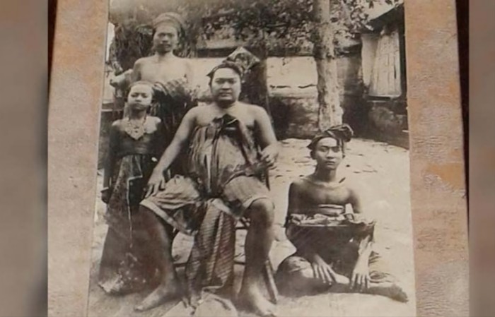 Raja Klungkung Ida Dewa Agung Jambe, pemilik keris pusaka yang dikembalikan Belanda.