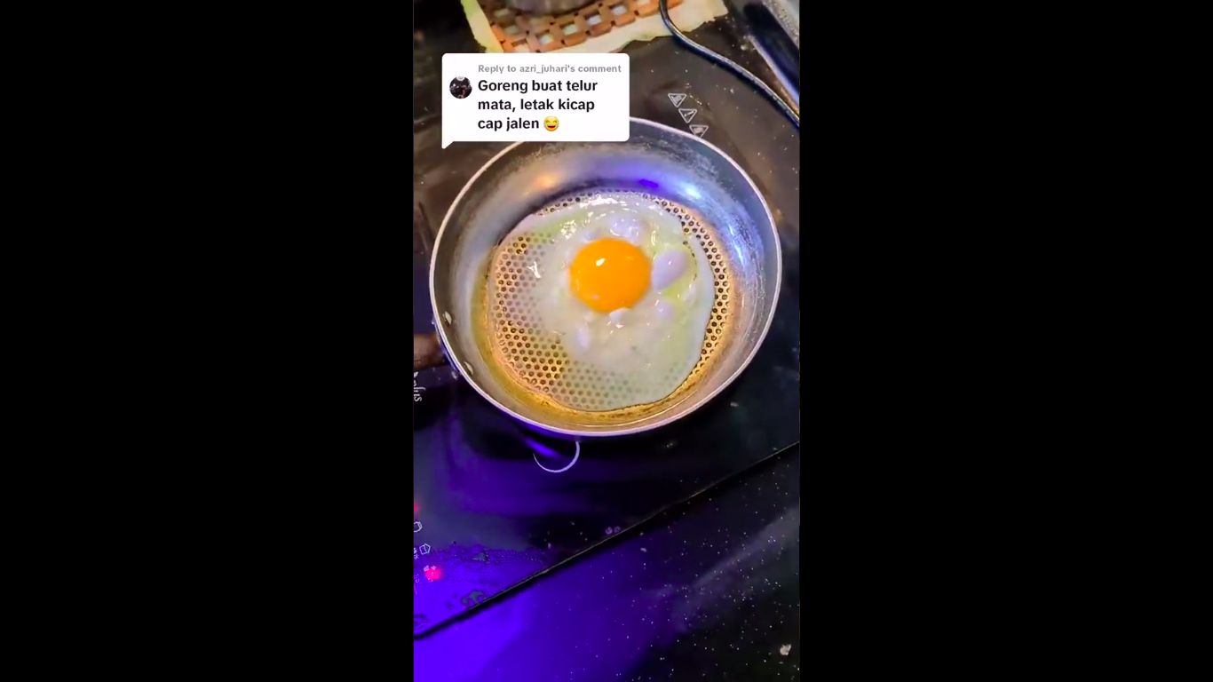 Makan telur anti mainstream