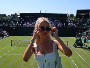 8 Pesona Morgan Riddle, WAGs Tenis Cantik yang Curi Perhatian di Wimbledon