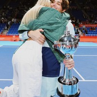 Morgan Riddle adalah influencer AS yang mendukung kekasihnya di Taylor Fritz, petenis Amerika di berbagai kejuaraan dunia, termasuk Wimbledon. Foto: Dok. Instagram @moorrgs