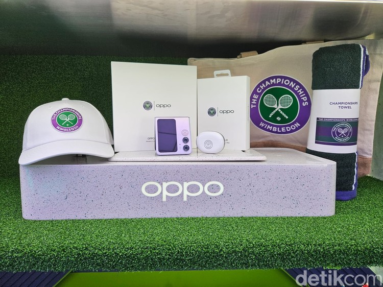 Oppo Find N2 Flip Wimbledon