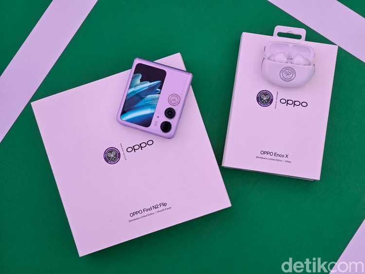 Oppo Find N2 Flip Wimbledon