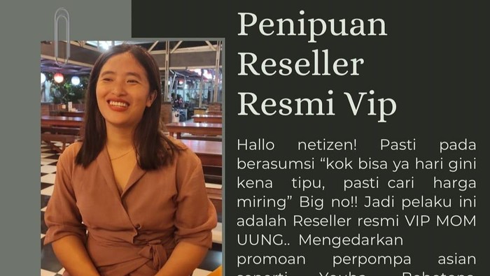Penipuan mesin pompa ASI Malang