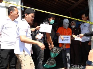 Rekonstruksi Mayat Terbungkus Karpet di Ponorogo, 41 Adegan Diperagakan
