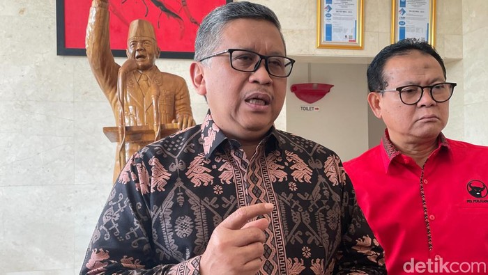 Sekjen PDIP Hasto Kristiyanto (Silvia/detikcom)