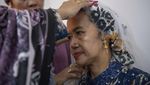 Tampil Nyentrik ala Jemaah Haji Bugis