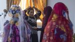 Tampil Nyentrik ala Jemaah Haji Bugis