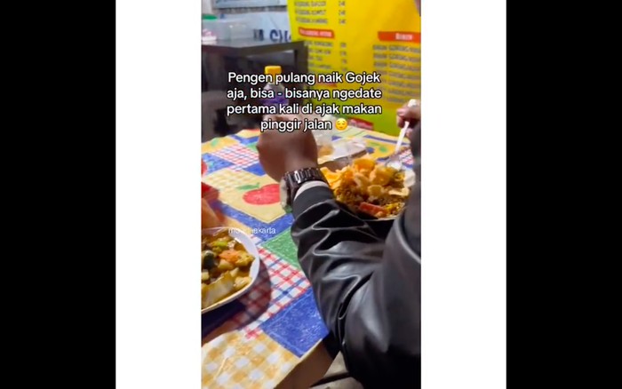 Wanita Ini Ngambek, Kencan Pertama Diajak Makan di Pinggir Jalan