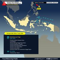 Bibit Siklon Tropis 95W Terpantau, Ini Penjelasan BMKG Dan Dampaknya