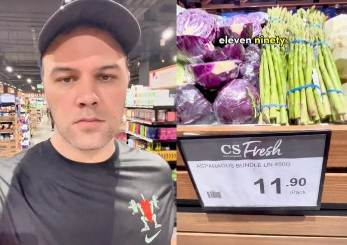 Bule New York Ini Kaget Lihat Mahalnya Harga Sayur dan Telur di Singapura