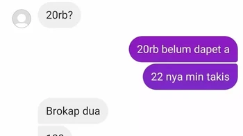 Ampun deh, malah kena ceramah. Foto: Twitter/txtdarionlshop