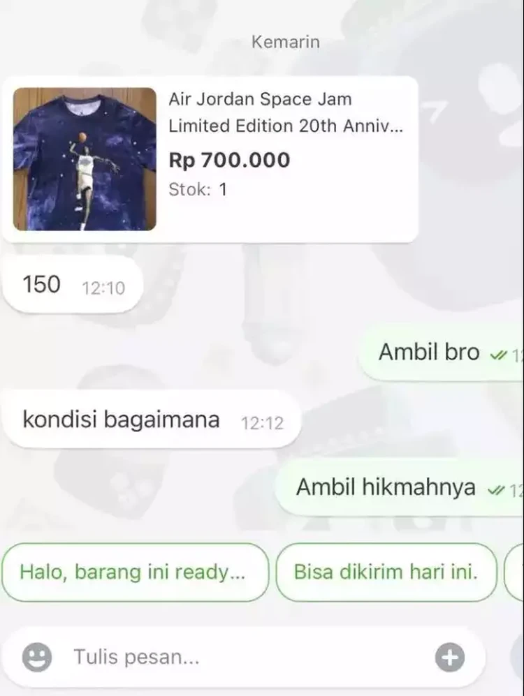 Nawar barang sih sah-sah saja, tapi nggak separah ini juga kali!