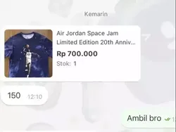 Chat Nawar Harga di Olshop yang Nyaris Bikin Baku Hantam